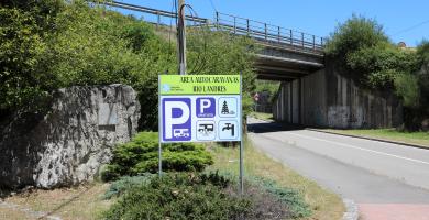 Area autocaravanas Río Landres
